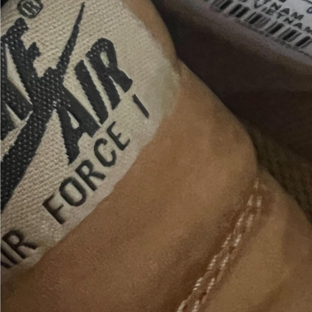 Nike Air Force 1 High Top Sneakers - Brown - Picture 9 of 10